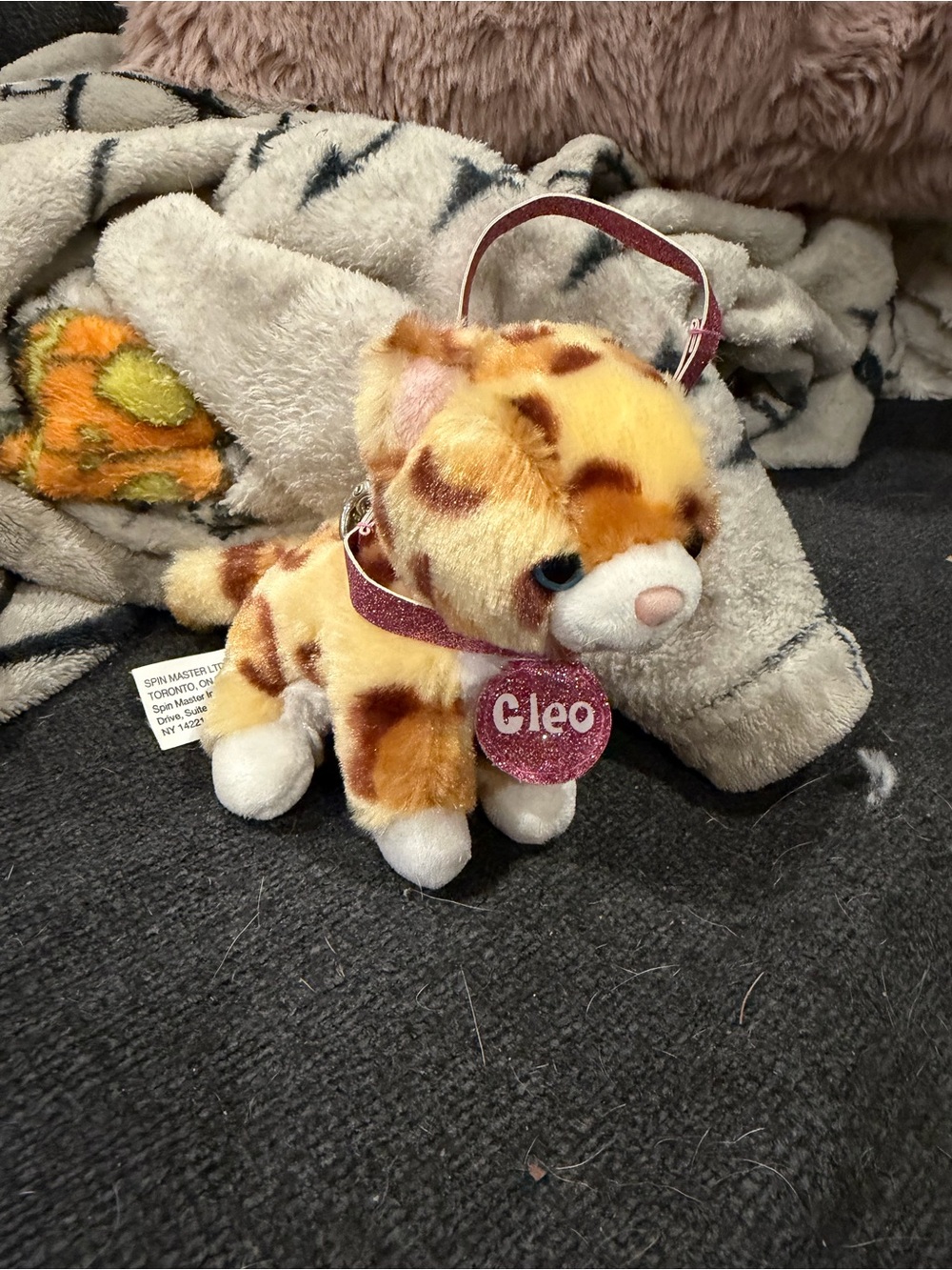 Justice pet shop Cleo the Bengal cat plush
